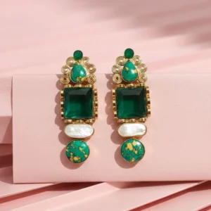 ROYAL GREEN EARRINGS (1)