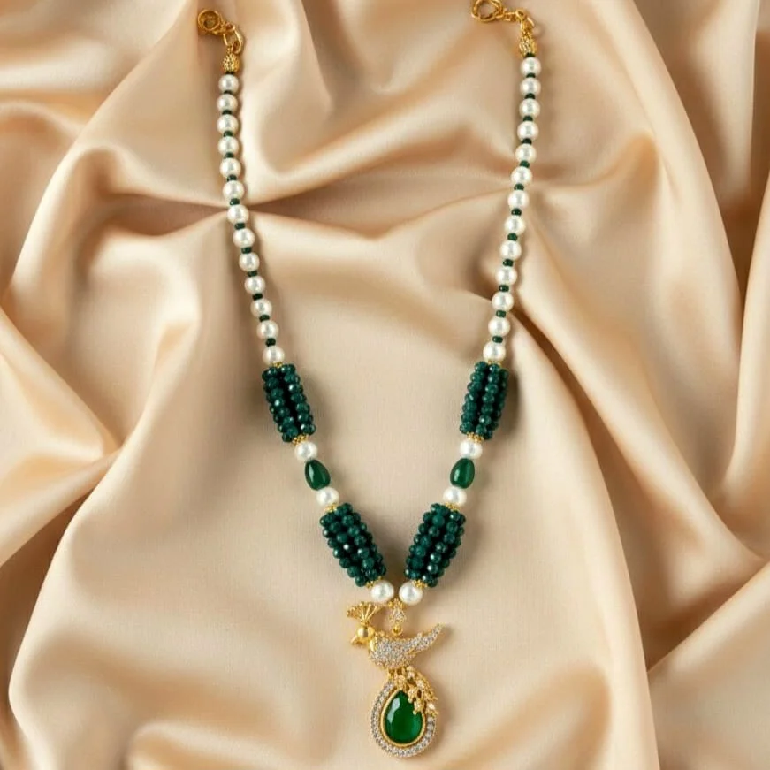 SPARROW EMERALD MALA