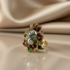 SPIRAL FLORET RING