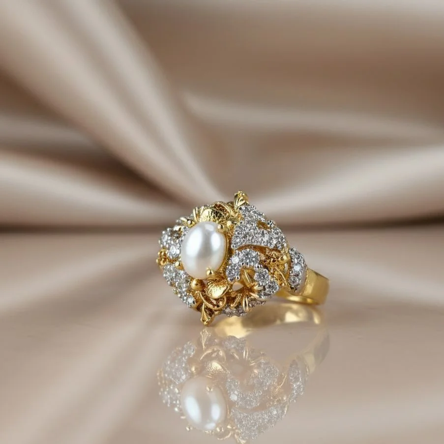 PEARL WHITE RING