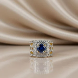 ZIRCON BLUE RING