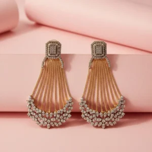 ZIRCON SILVER EARRINGS