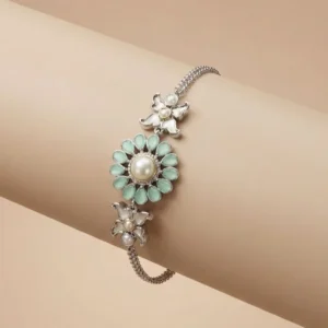 AQUA SILVER BRACELET