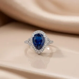 BLUE DROP RING