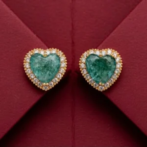 HEART EAR STUDS