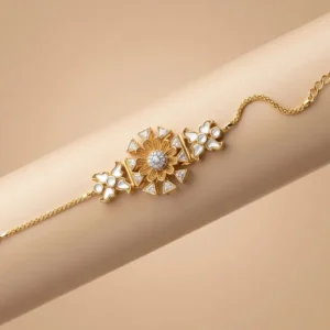 KUNDAN FLORAL BRACELET