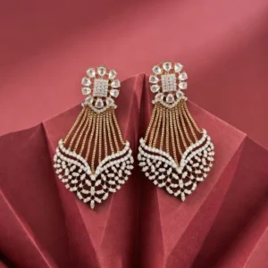 LUXUXRY SILVE EARRINGS