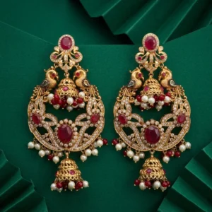 MAROON ROYAL JHUMKAY