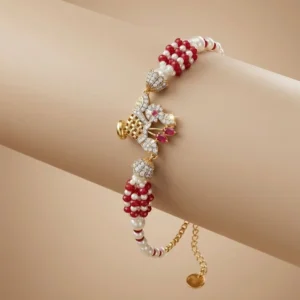 MAROON SPARKLING BRACELET