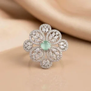 PISTACHIO BLOSSOM RING