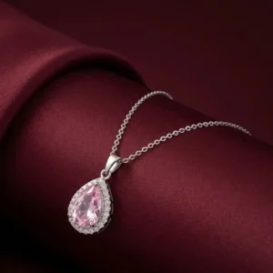 SHINY PINK PENDENT