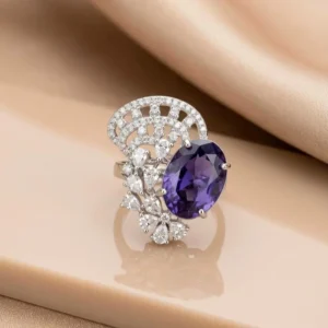 SHINY PURPLE RING (1)