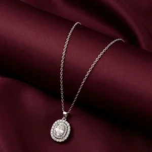 SILVER SPARKLE PENDENT