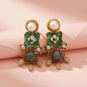 SPIRAL CAGE EARRINGS