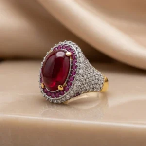 ZIRCON MAGENTA RING