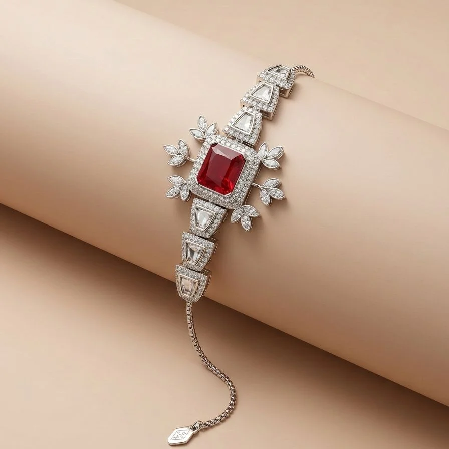 ZIRCON RUBY BRACELET