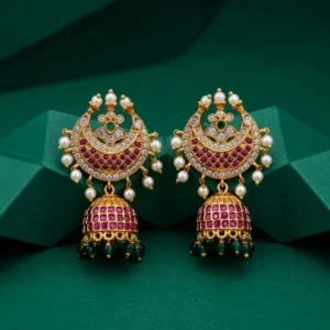 ROYAL PINK JHUMKI