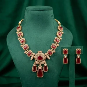 RUBY NECKLACE SET