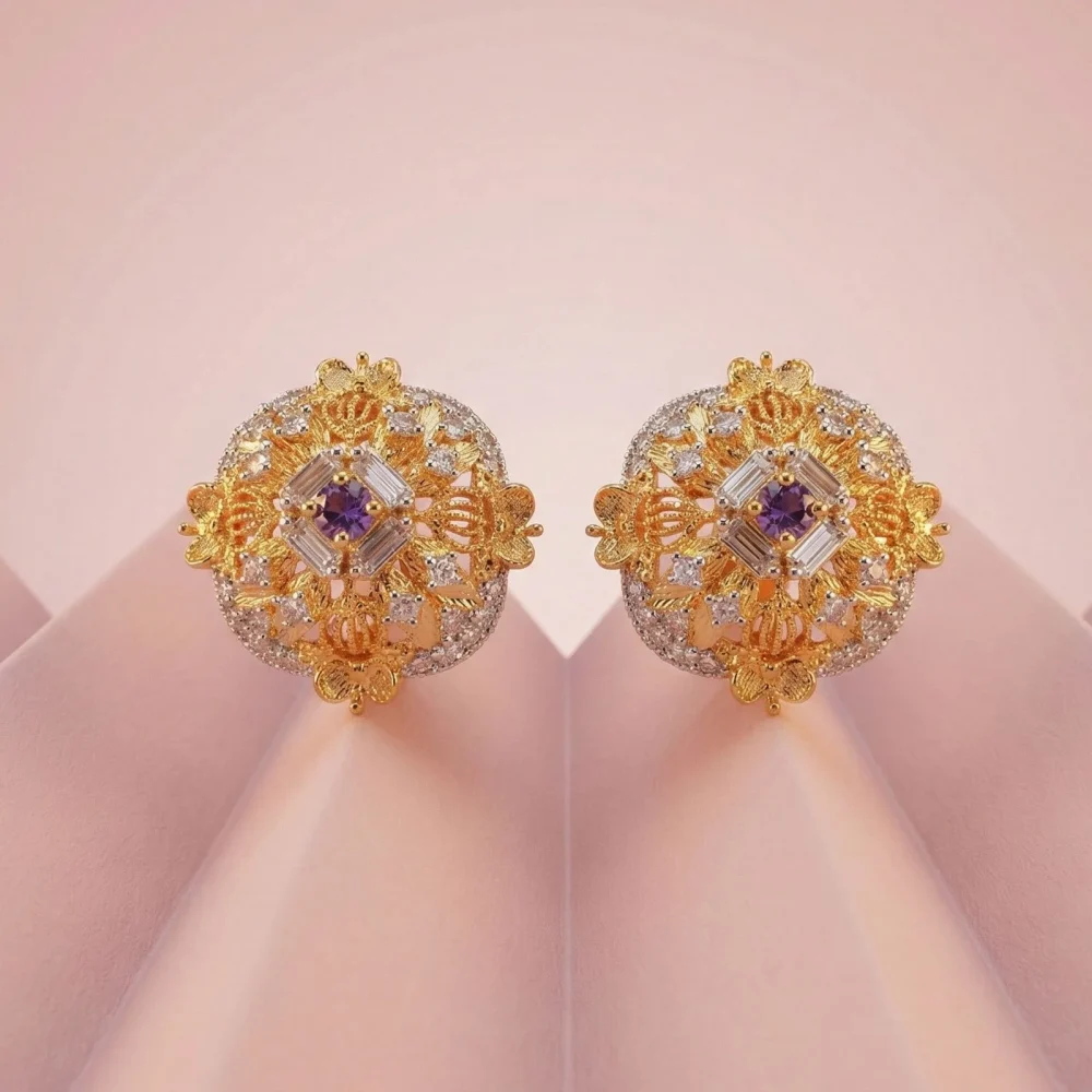 GOLDEN GLOW STUDS