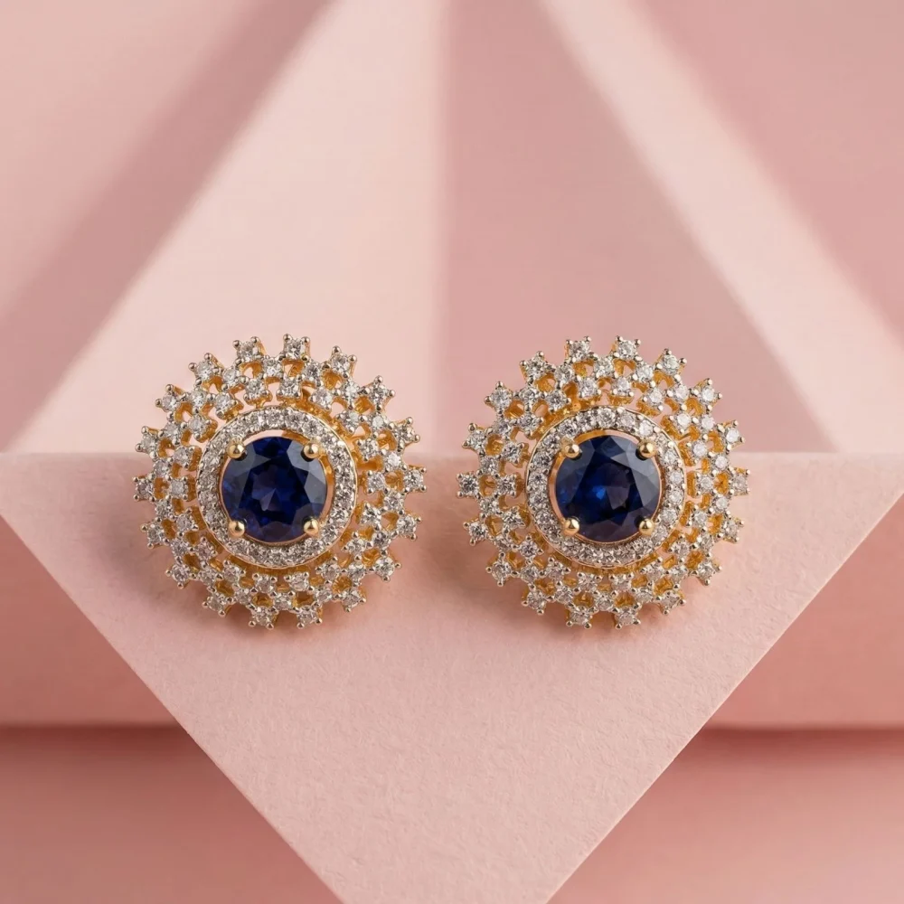 NAVY BLUE STUDS