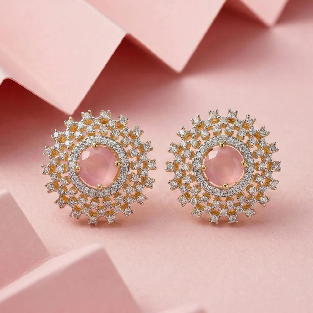 ROSE PINK STUDS